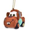Cars Plush Toys Lightning McQueen Tow Mater Luigi Guido Doc Hudson Cartoon Plush Pendant Soft Stuffed Doll Keyring Kids Gift