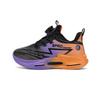 Children's and boys' sports shoes 2025 new leather non-slip rotary buckle running shoes medium and older children's casual sports shoes trend
