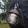 Vintage Metal Hanging Lanterns 3600mAh Battery Dimming Outdoor Retro Led Camp Lantern USB Rechargeable Lightweight Tent Light