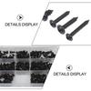 Industrial Standard Self Tapping Screws Self Tapping Screws Round Head Screws Black Zinc Plated Self-tapping Screws