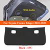 For Toyota Crown Kluger 2026-2026 Car Trunk Door Anti Kick Pad Tailgate Anti-Scratch Protector Cargo Liner Interior Accessories