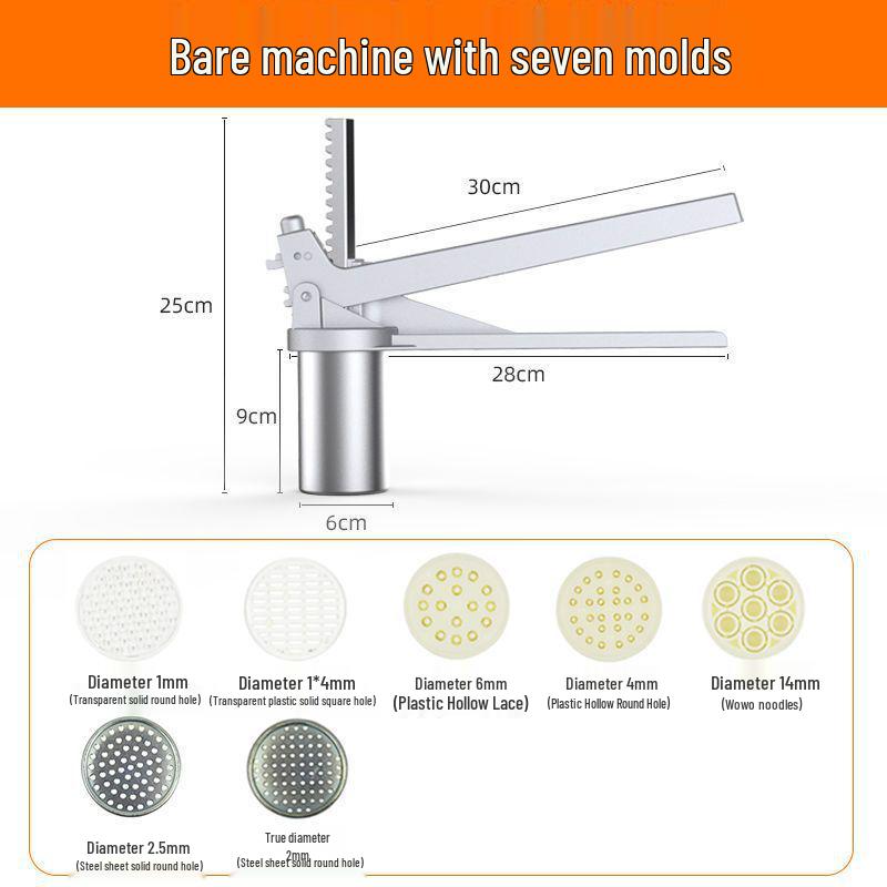 

Compact Multi-Purpose Stainless Steel Noodle & Gnocchi Press Machine