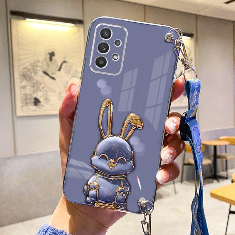 O husă cu șnur Crossbody 52 53 23 33 Pentru Samsung Galaxy A52 A53 A13 A23 A33 A72 A73 A32 4g 5g Suport Capac Silicon A52s