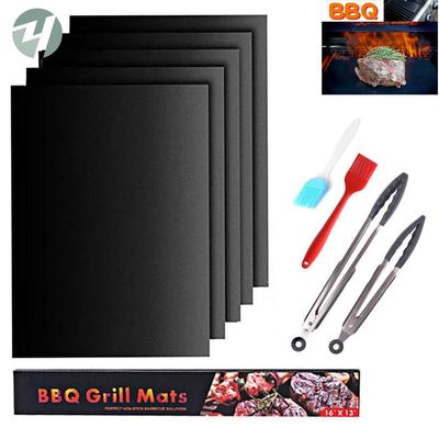 Hochtemperaturbeständige Antihaft-Teflon-BBQ-Grill- und Ofenmatte für Outdoor-Picknick