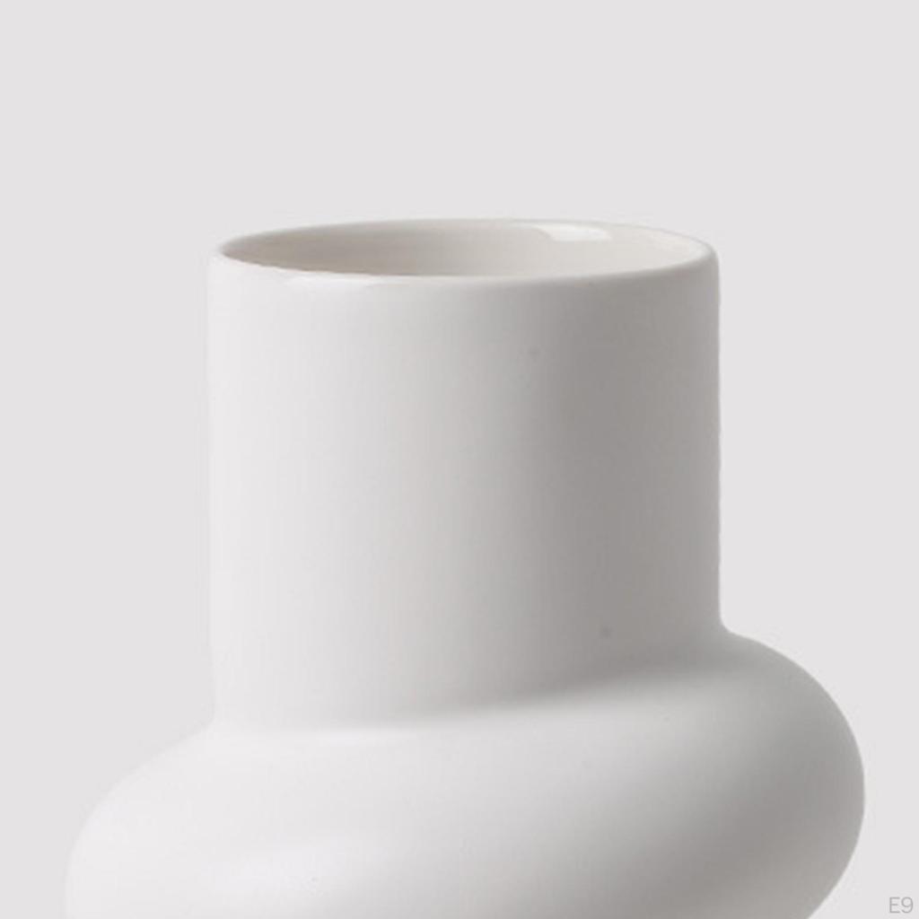 Creative Modern Flower Vase Ornament Flowerpot for Office Room Decor
