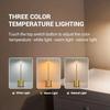 3 Color Touch Control Cordless LED Desk Lamp, Rechargeable Alloy Nordic Ambient Night Light for Bar Home Restaurant