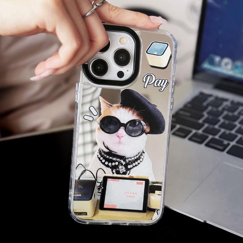 Zhitai iPhone 15 Pro Max 3-in-1 Mirror Case for iPhone 14 Pro 13/12/11