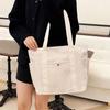 Large Capacity Canvas Tote Bag Casual Cloth Shoulder Bag All-match Mommy Handbag  Travel