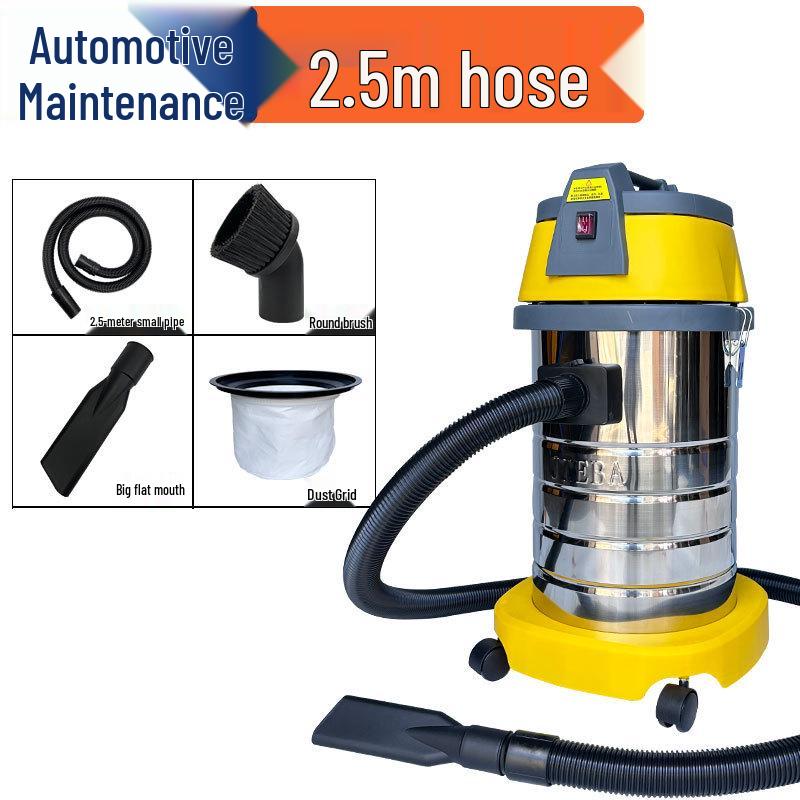 Jieba BF501B Wet/Dry Vacuum Cleaner – Home & Industrial for Car Wash, Grout Sealing, Powerful 30L Suction.