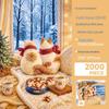 Van Gogh Starry Night 2000-Piece Jigsaw Puzzle, Extra Large, Decorative & Educational for Adults.