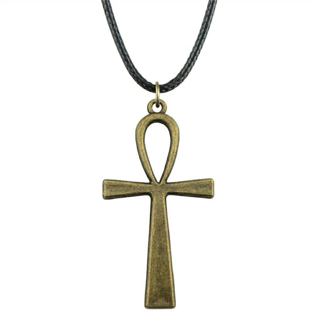 Leather Rope Chain Necklace 