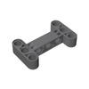 Non-Toxic Moc 10Pcs 14720 Liftarm Building Blocks Kit Modified H-Shaped Thick 3X5 Connector Bricks Educational Toy Children Birthday Gifts