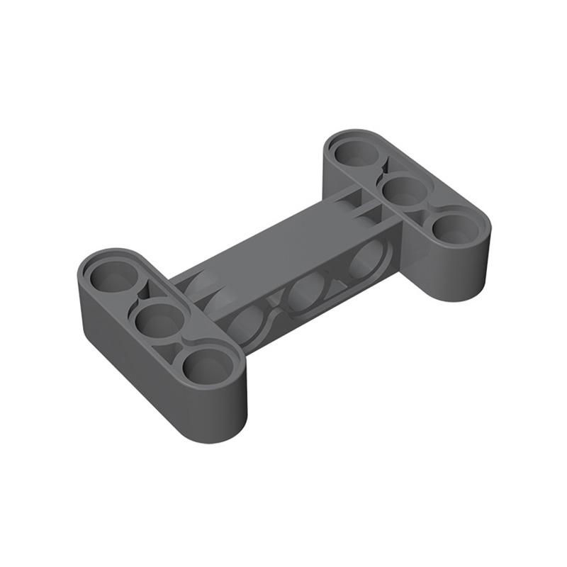 Non-Toxic Moc 10Pcs 14720 Liftarm Building Blocks Kit Modified H-Shaped Thick 3X5 Connector Bricks Educational Toy Children Birthday Gifts