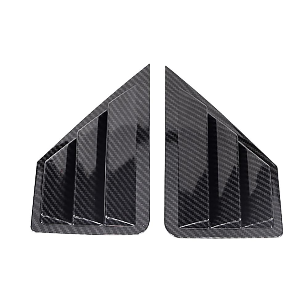 Air Vent Scoop Shades Cover Blinds Fit for Toyota C-HR CHR 2018-2026 Rear Side Window Louver Decoration Covers