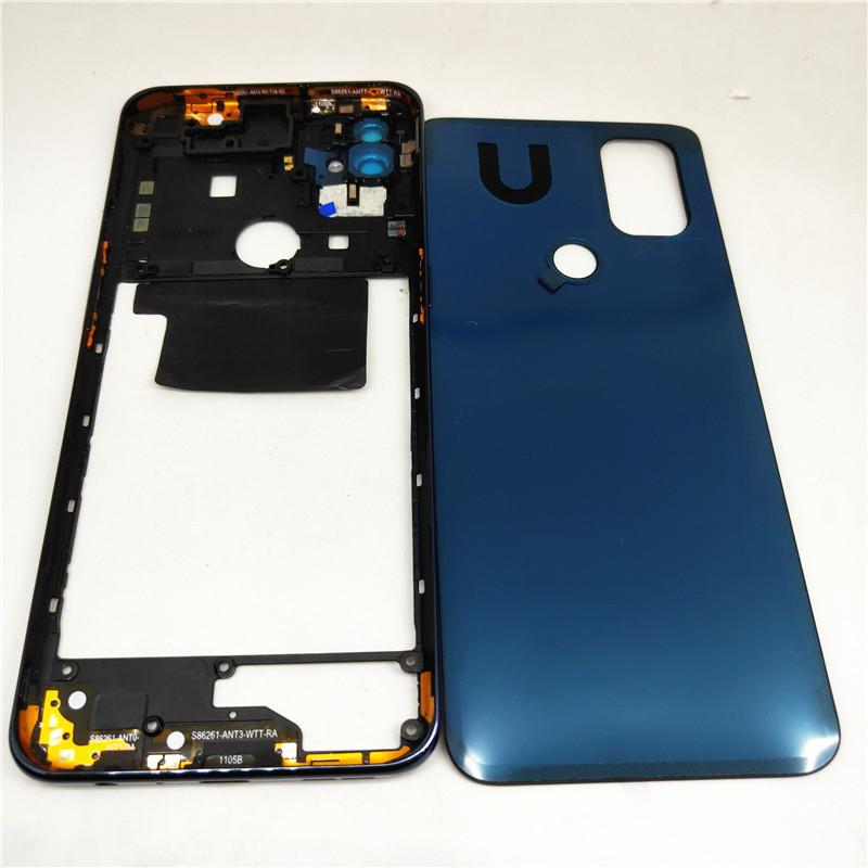 For OnePlus Nord N10 5G BE2025 Phone Housing Middle Frame Cover+Battery Back Cover Repair Parts
