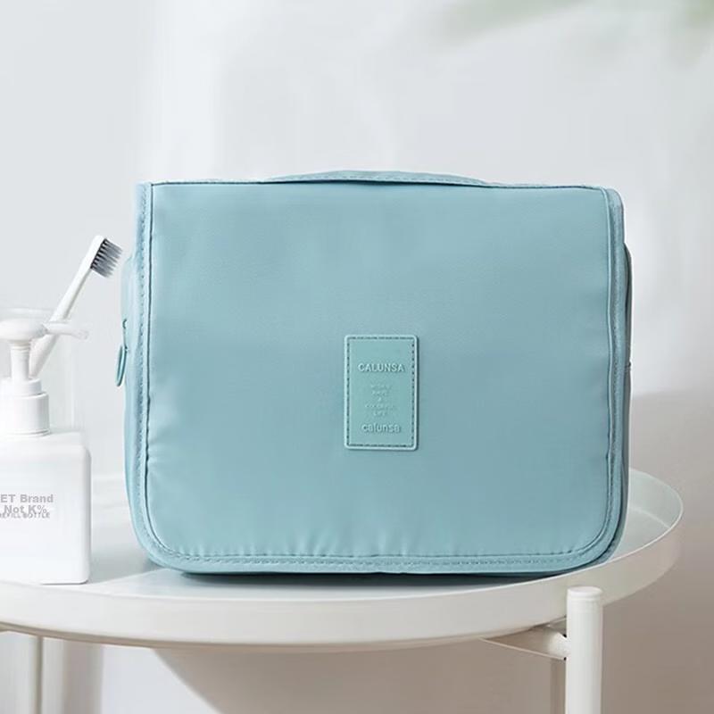 ToMill Travel Toiletry Bag for Men And Women, Portable Business Trip Toiletry Kit, Outdoor Makeup Bag, Toiletry Organizer, Mint Gree