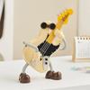Musical Instrument Statue Abstract Tabletop Display Guitar Statue Desktop Decoration For Music Lovers Boys Girls Kids Bookshelf