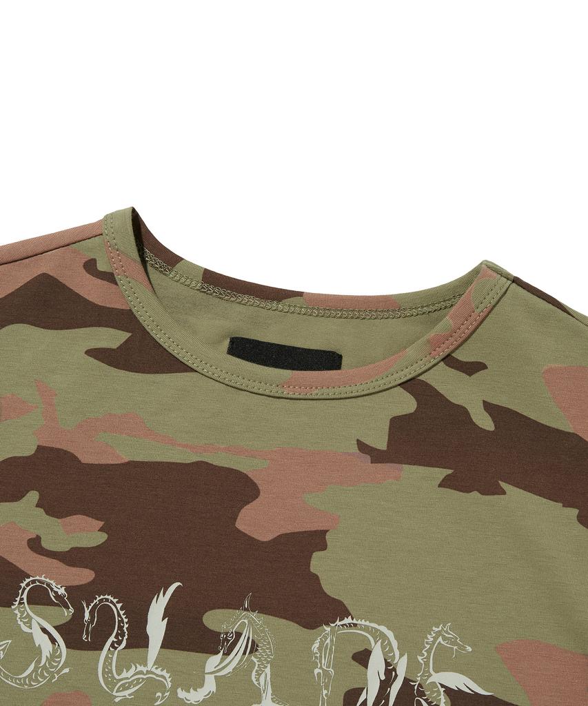 Seuweideu Jungle Crop Tee [Camo]