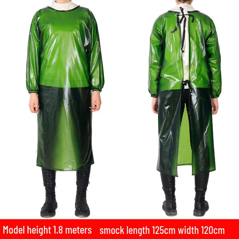 Waterproof Oil-Proof Long-Sleeve Apron