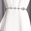 Metal Style Waist Chain Women's Fine New Style Decoration with Dress Belly Dance Belt Versatile Ins Silver Gold Trendy