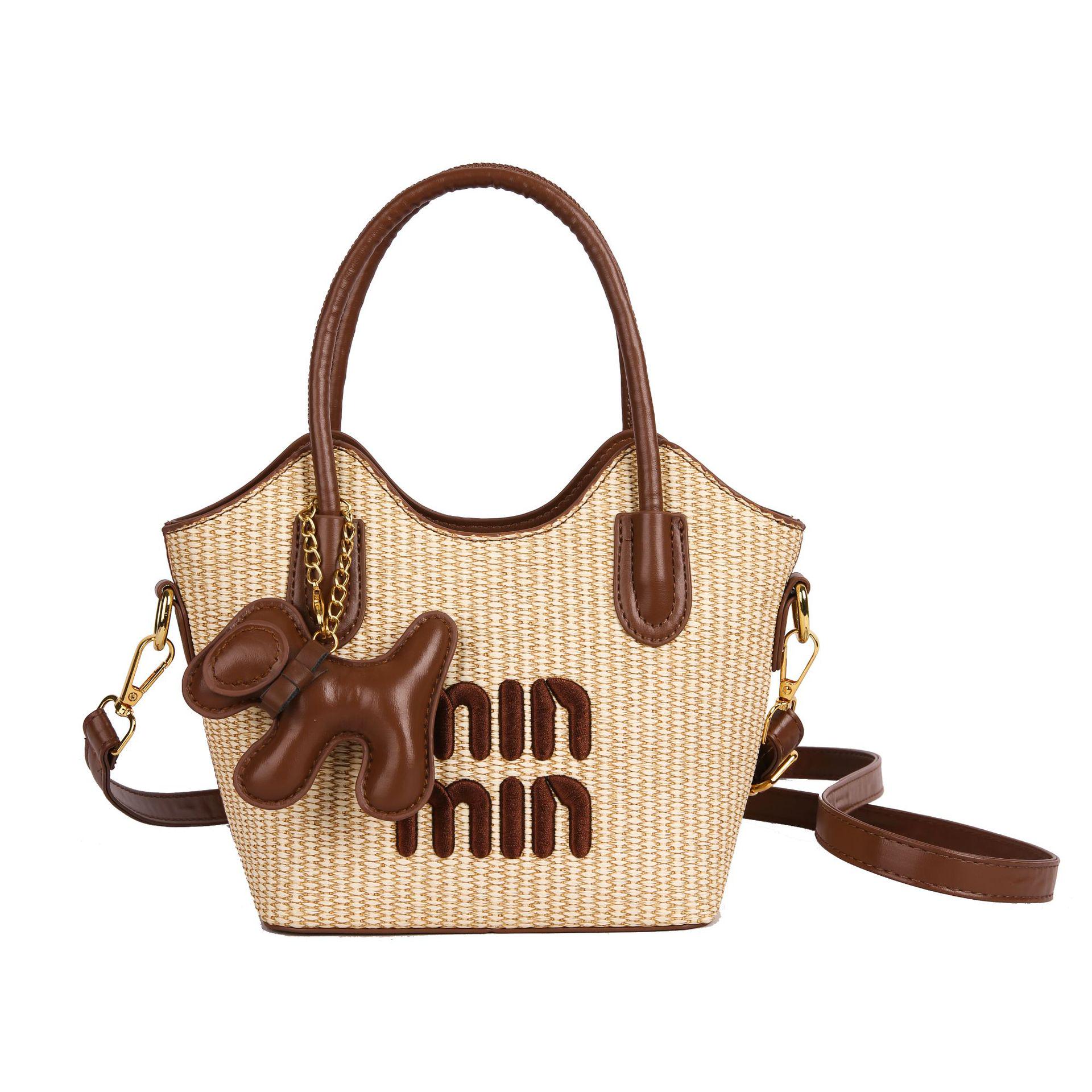 

Premium Women s Crossbody Bag - Stylish, Elegant, and Spacious with Niche Design Bag with Pendant хакі