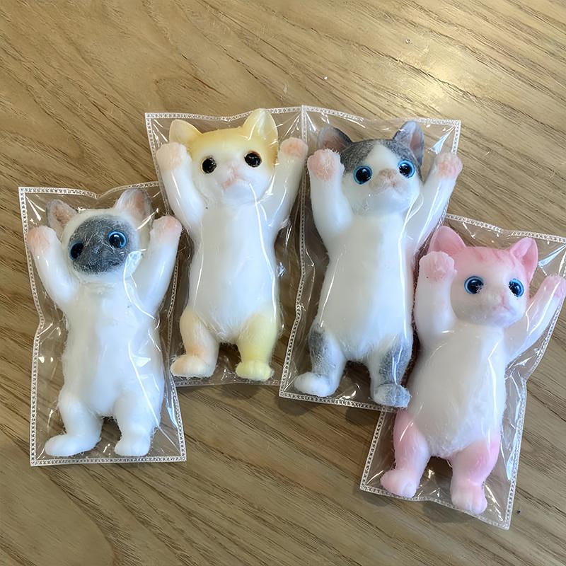 

Cute Hand-Raising Kitten Squeeze Toy, Soft Slow Rising Sensory Decor, Office Relaxation, Holiday Party Gift Presents United States