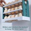 Practical Egg Holder High Capacity Anti-drop Simple Access Refrigerator Side Door Fresh-Keeping Egg Box Home Supply