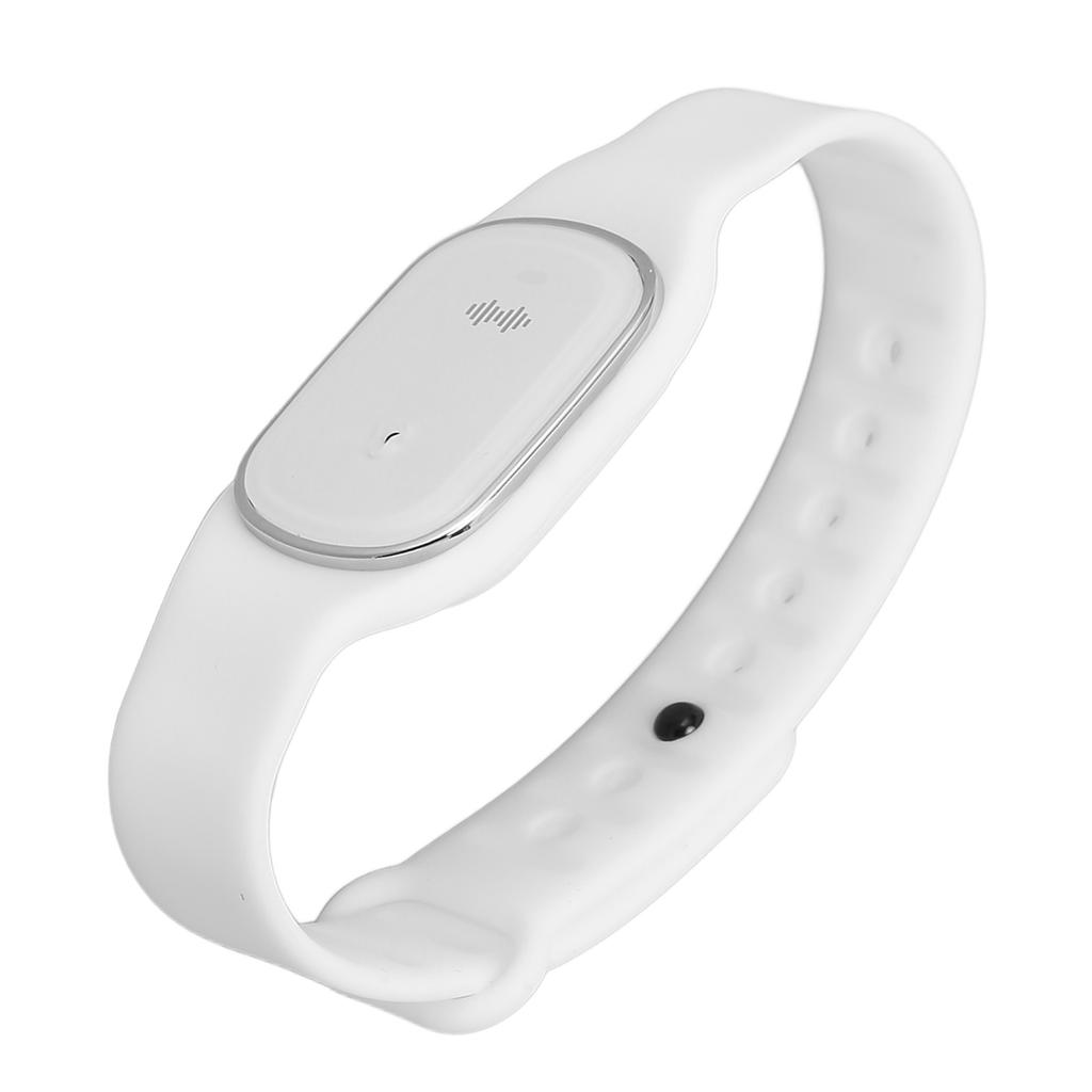 Repellent Watch USB Charging Long Lasting Portable Sonic Electronic Repellent Wristband Watch White
