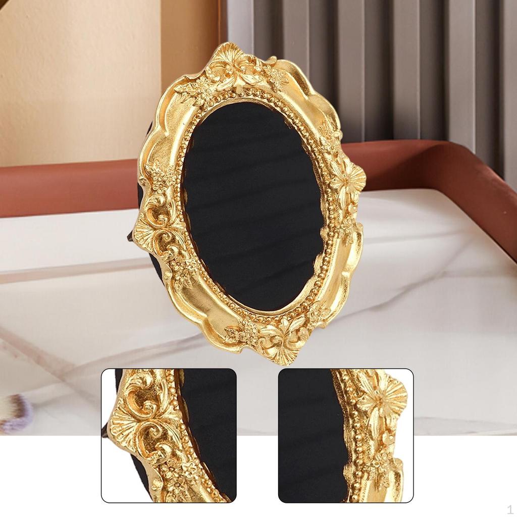 Vintage Display Stand Baroque Holder,Portable Resin Versatile Organizer Ear Tray for Store