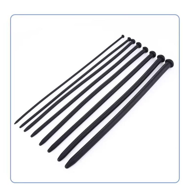 Silikonový uretrální katétr Dilatátor Koňské oko Stimulace ozvučení Penis Plug Vložení uretrálního katétru Sexuální hračky pro dospělé pro muže