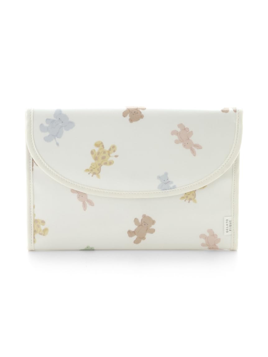 

Plush Pattern Mother and Child Notebook Case L PWGG251678 OWHT [Gelato Pique] Women s