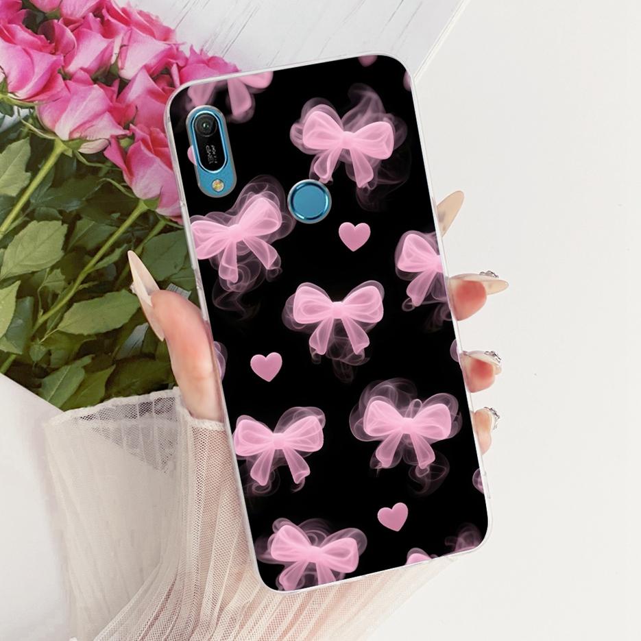 For Huawei Y6s 2019 Case JAT-LX3 Cute Lion Fashion Painted Cover Soft Silicone Case For Huawei Y6 Prime 2019 Y62019 Fundas Coque