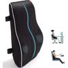 Lumbar Support Pillow For Office Chair Car Memory Foam Back Cushion For Back