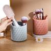 11,8 x 11,8 x 11,8 cm, 1 Stück, um 360 Grad drehbarer Make-up-Pinsel- und Stifte-Organizer mit großer Kapazität, multifunktionaler Halterbecher zur Aufbewahrung von Lippenstift und Augenbrauenstift.