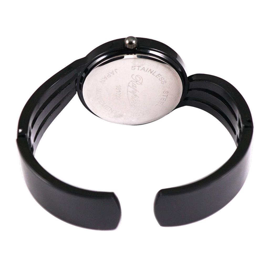 [Raport] Bangle Watch Feather-like Metal Bangle 161029 Women's Black