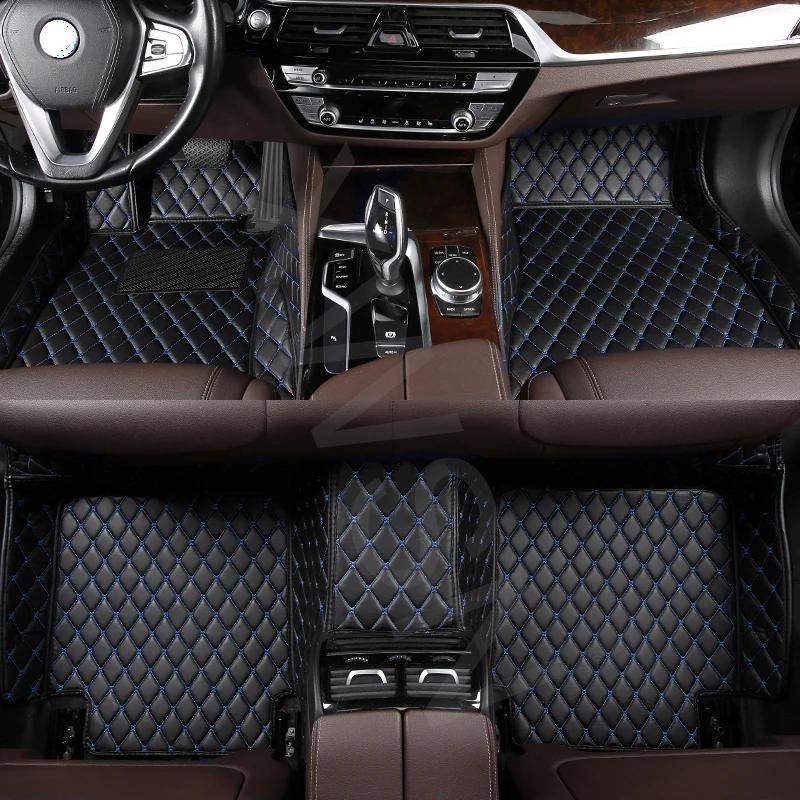 Hoge Kwaliteit Custom Vloermatten voor de Meeste Modellen Auto Interieur Details Auto Accessoires Tapijt Kofferbakmatten