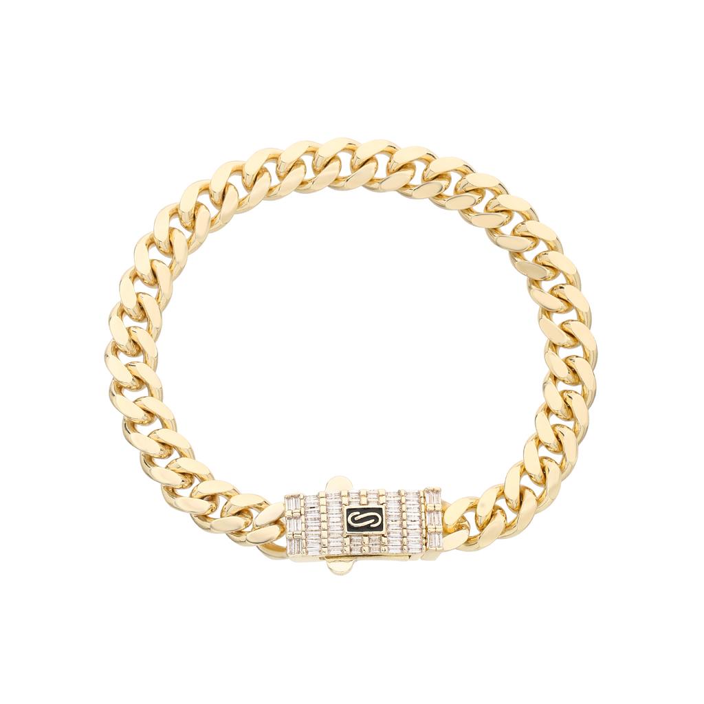 Fashion Monaco Anklet 4N6N8N23cm25cm High Quality 14K Gold Plated Anti-fading Anklet for Men and Women