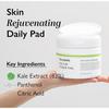 Genabelle Kale 82 Toner Pad, 60 Jumbo Sheets / 240mL | AHA PHA Dead Skin Care Daily Hydrating Toner Pad Exfoliating