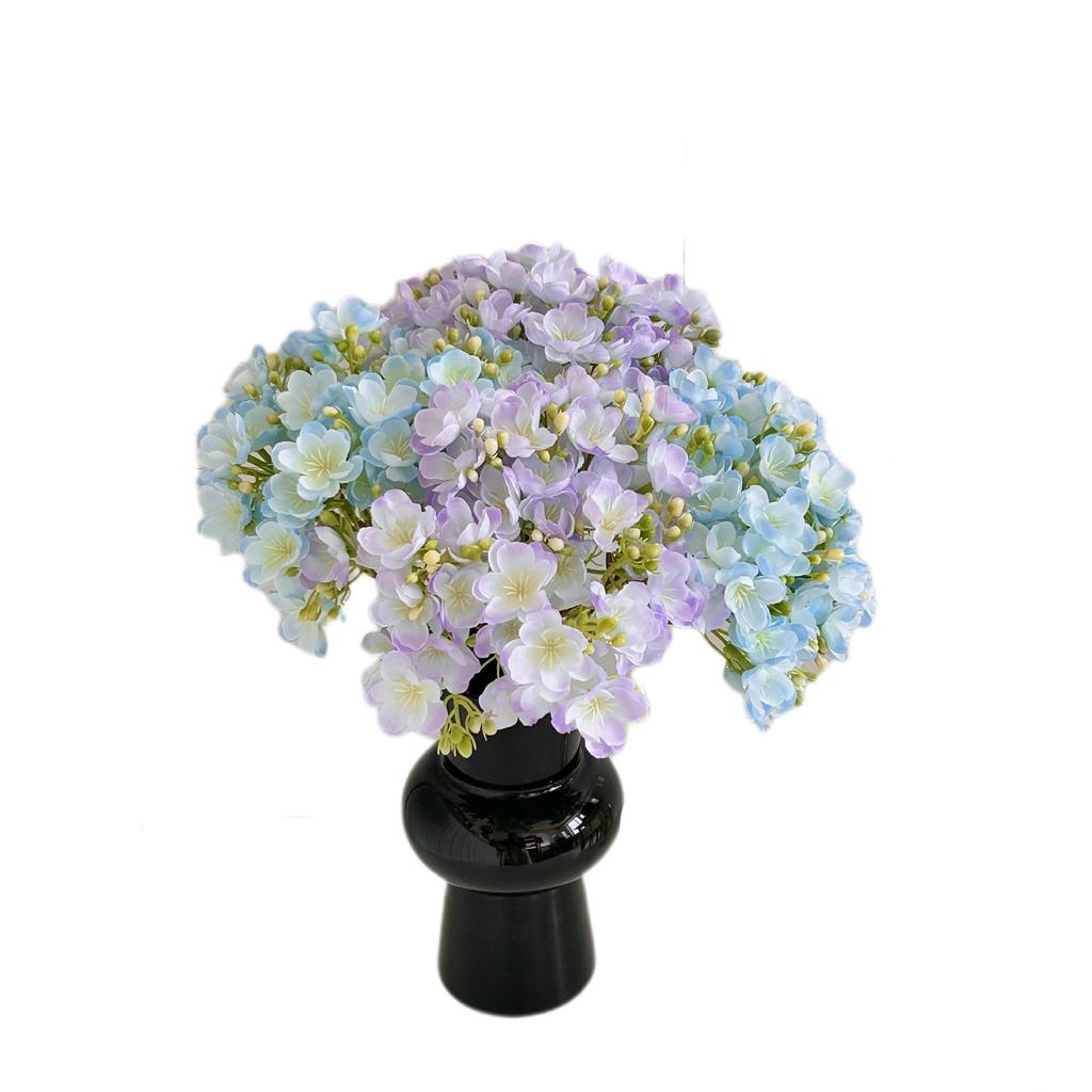 Fresh Style Jasmine Bouquet - Artificial Flower Arrangement for Living Room & Dining Table Decor