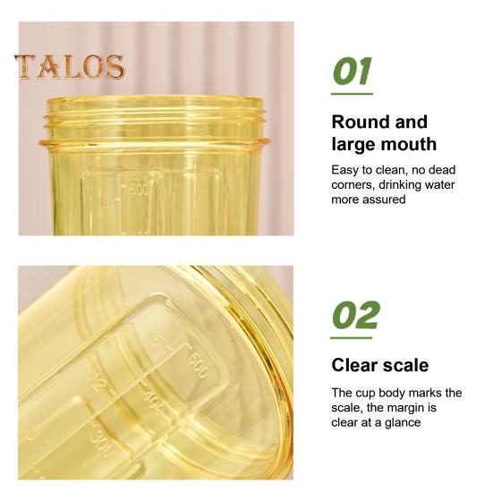 Protein Shaker Bottles with Wire Ball 500ml Leak-Proof Mixer Cup Clear Scale Fitness Mixer Bottle Portable Shaker Cup for Sports Travel