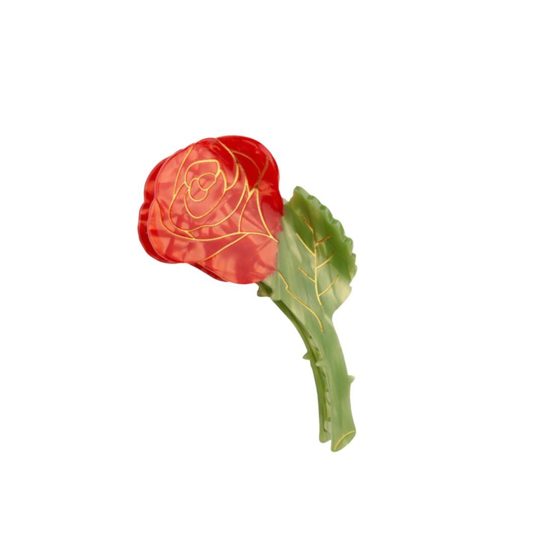 FromFlo Rose Hair Claw