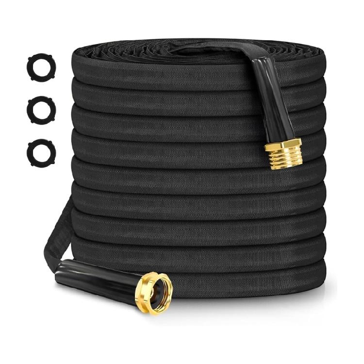 25ft/50ft/75ft Garden Hose Telescopic Hose Extended Garden Hose High Pressure Car Wash Pipe Irrigation Irrigation
