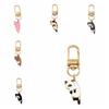 Korean Style Kitten Charm Zinc Zinc Alloy Keychains Animal  Little Fresh   Birthday Gift