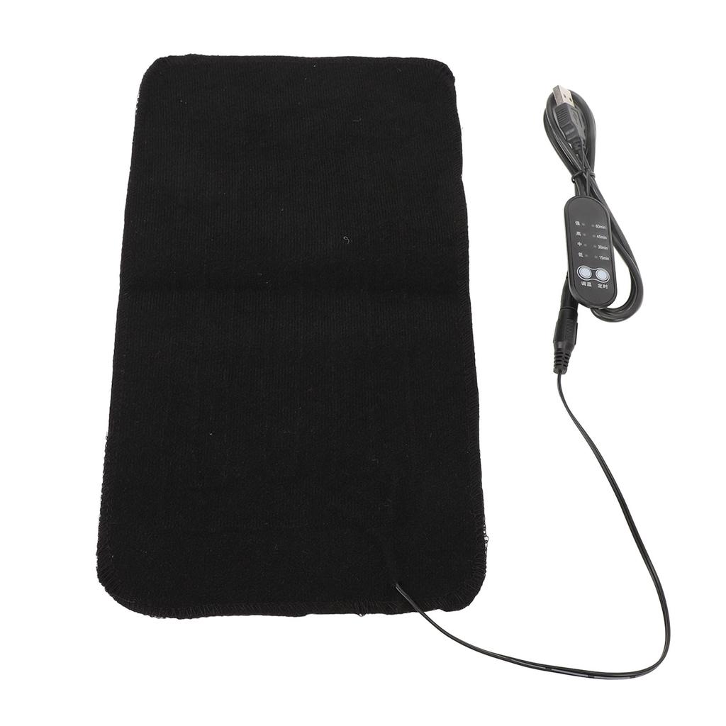 USB Heating Waist Pad Electric Heating Cloth Pet 4 Gear Adjustable Temperature Timer Heating Cloth For Back Waist Belly