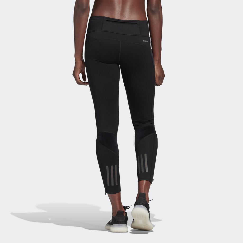 Adidas Otr Warm Tgt Solid Color Tight Casual Mid Waist Sports Pants Women Pants Black GH4554