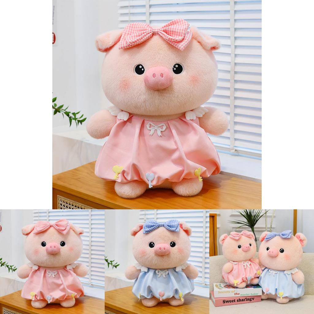 Plush Pig Keychain Toy With Soft Pp Cotton For Romantic Gift And Wedding Celebration