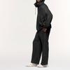 adidas Originals X Ivy Park FW23 Unisex Knit Track Pants With Side Snap Buttons Three Stripes Black IK9633