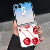 Lovely Cherry Fruits Print Case For Samsung Galaxy Z Flip 8 7 FE 6 5 4 Flip7 Flip6 Flip8 Hinged Magnetic For Magsafe Hard Folding Phone Cover