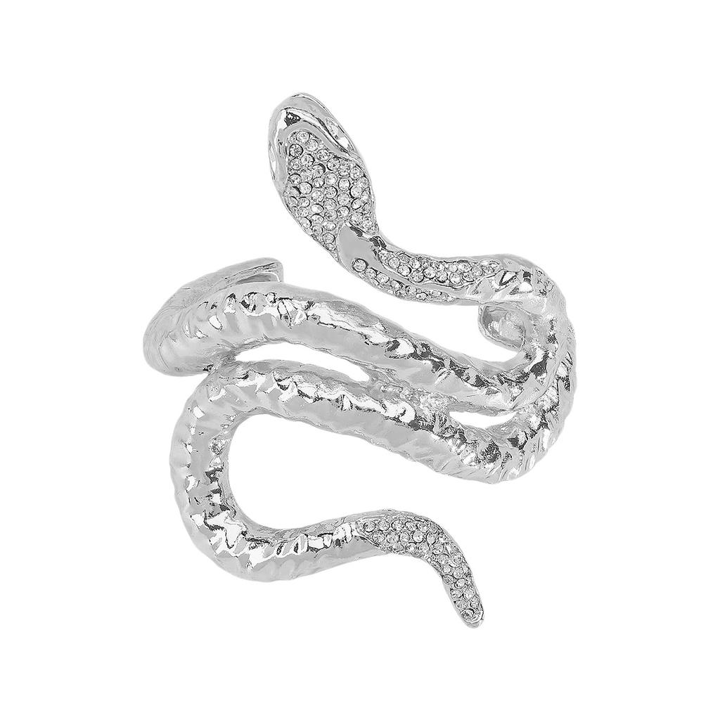 Heavy Industry Metal Irregular Winding Serpentine Opening Bracelet Light Luxury Niche Premium Delicate Bracelet