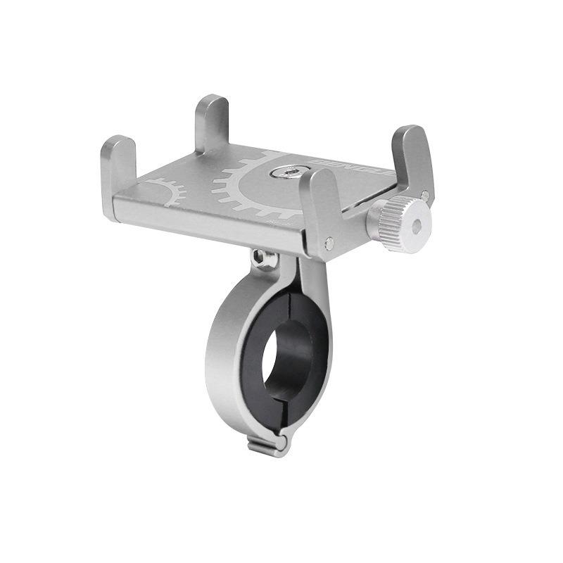 1PC Bicycle Mobile Phone Holder Aluminum Alloy Fixed Navigation Battery Electric Vehicle Motorcycle Mobile Phone Holder Riding